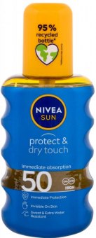 Sprej na opalování OF 50 Protect&Dry touch Sun Nivea