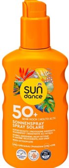 Sprej transparentní na opalování OF 50+ Sundance