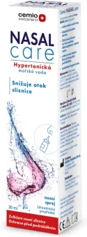 Sprej nosní hypertonická mořská voda Nasal Care Cemio