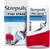 Sprej proti bolesti v krku Plus Strepsils
