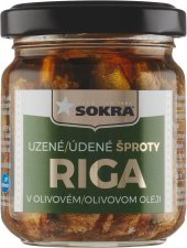 Šproty uzené v oleji Riga Sokra