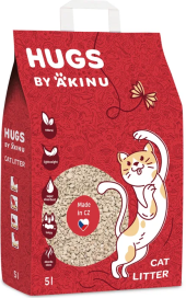 Stelivo pro kočky křemelinové Hugs Akinu