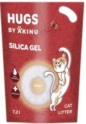 Stelivo pro kočky silikagelové Hugs Akinu