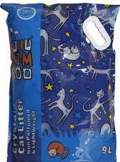Stelivo pro kočky silikátové Huhu Huhubamboo