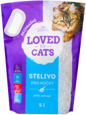 Stelivo pro kočky silikátové Loved by Cats