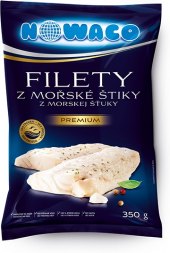 Štika mořská filety mražená Premium Nowaco