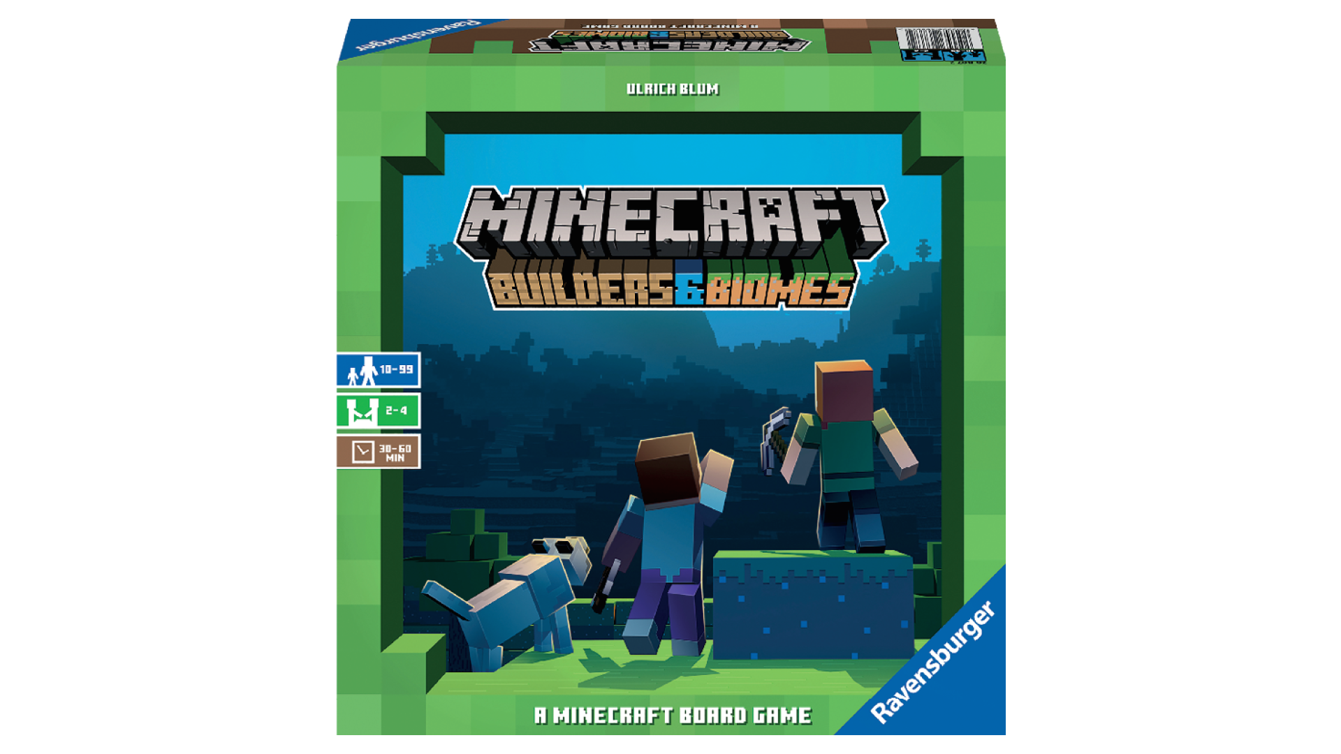 Stolní hra Minecraft: Builders & Biomes Ravensburger v akci levně | Kupi.cz