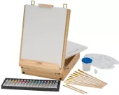 Stolní malířský stojan v kufříku Crelando