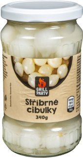 Stříbrné cibulky Grill Party