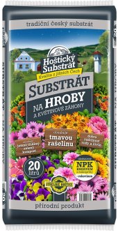 Substrát na hroby a květinové záhony Hoštický Substrát