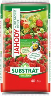 Substrát pro jahody a jiné drobné ovoce Forestina