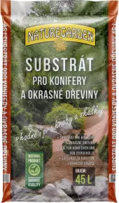 Substrát pro konifery a okrasné dřeviny Naturegarden