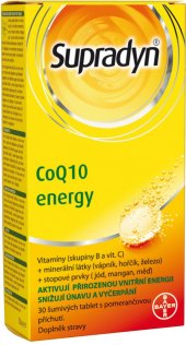 Šumivé tablety CoQ10 Energy Supradyn