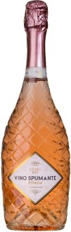 Šumivé víno spumante extra dry rosé D'Italia