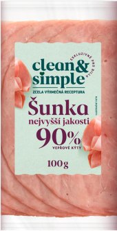 Šunka nejvyšší jakosti Clean & Simple