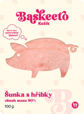 Šunka s hříbky Baskeeto