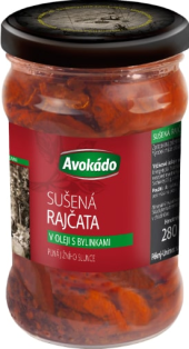 Sušená rajčata Avokádo