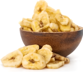 Sušené banánové plátky Grizly