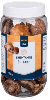 Sušené houby Shiitake Metro Chef