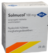 Suspenze k léčbě dýchacích cest Solmucol