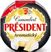 Sýr Camember aromatický Président
