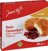 Sýr Camembert obalovaný mražený Jeden Tag