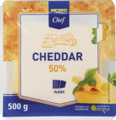 Sýr Cheddar 50 % Metro Chef