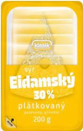 Sýr Eidam 30% Coop Klasik