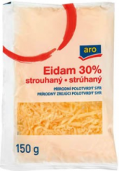 Sýr Eidam 30% strouhaný Aro