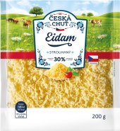 Sýr Eidam 30% strouhaný Česká chuť