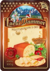 Sýr Ementálského typu uzený Lacki Dammer