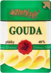 Sýr Gouda 48% Zlatý sýr Milkpol