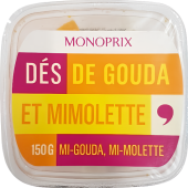 Sýr Gouda a Mimolette Monoprix