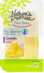 Sýr Gouda bez laktózy Free From Nature's Promise