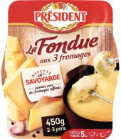 Sýr La Fondue Président