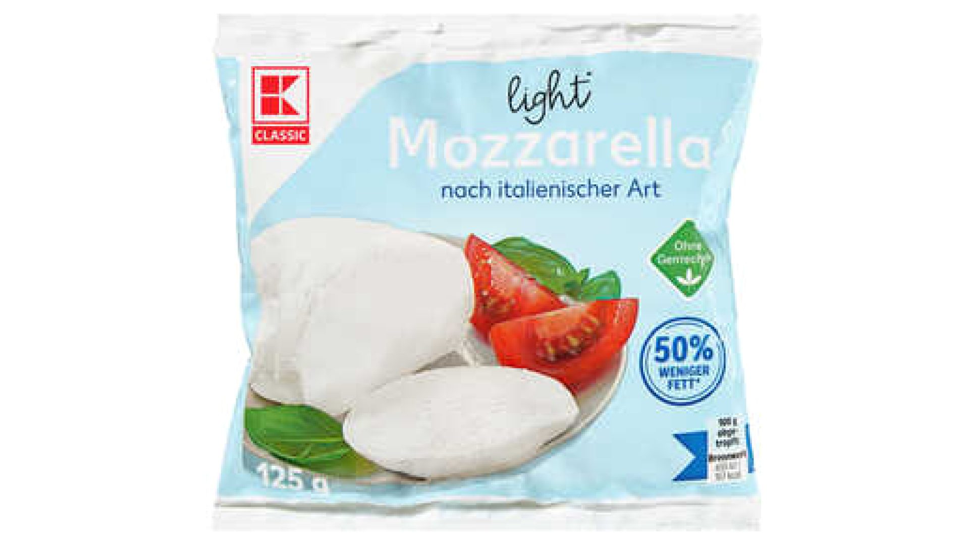 Sýr Mozzarella Light K Classic Levně Kupicz 3272