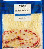 Sýr Mozzarella strouhaná Tesco