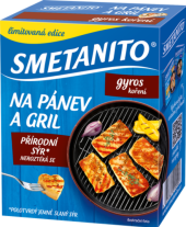 Sýr na gril a na pánev gyros Smetanito