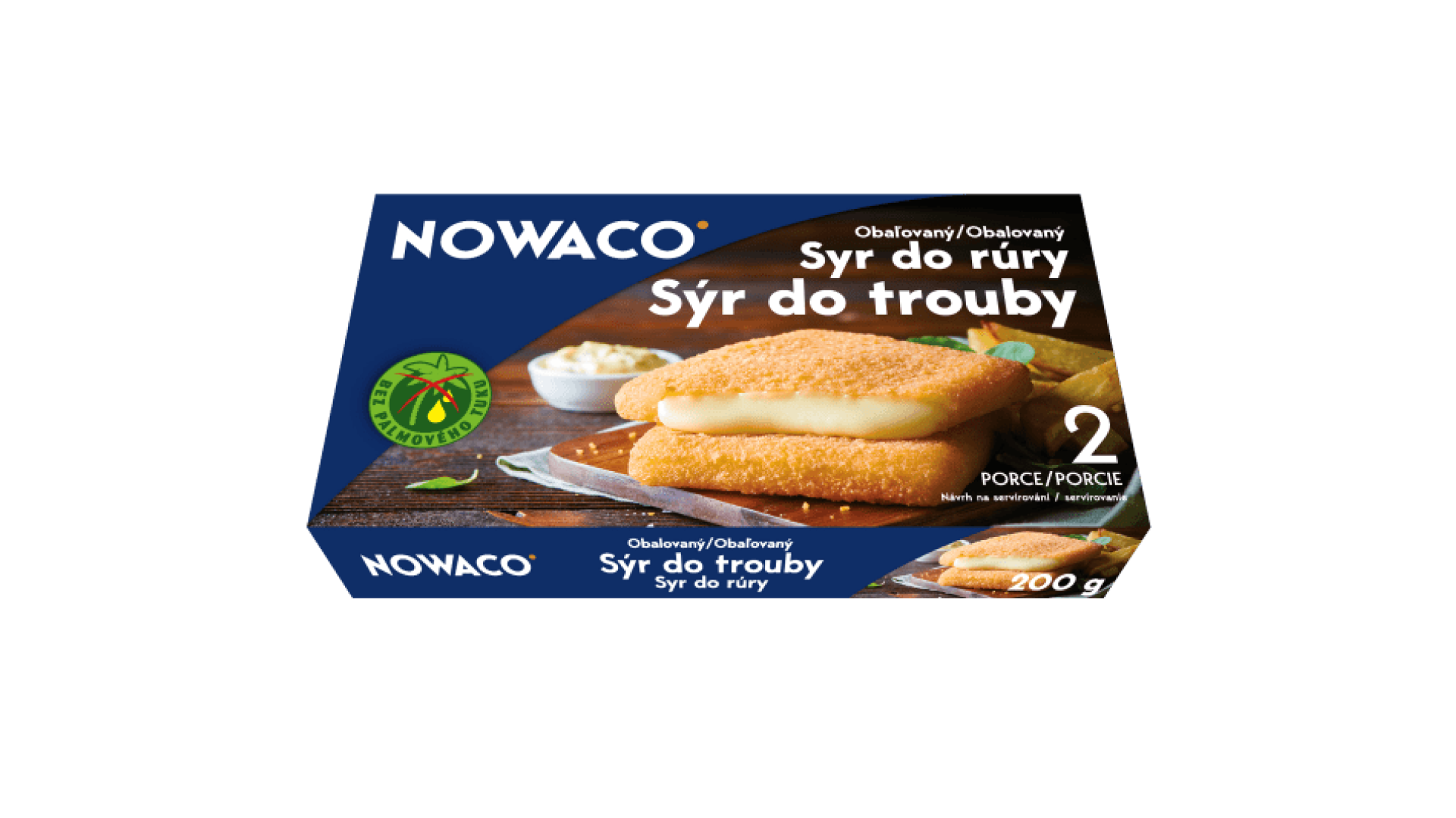 Sýr obalovaný do trouby mražený Nowaco levně | Kupi.cz