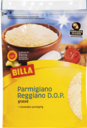 Sýr Parmigiano Reggiano strouhaný Billa