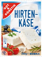 Sýr pastýřský Hirten Gut&Günstig Edeka