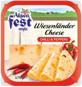 Sýr plnotučný s chilli a paprikou Alpen Fest