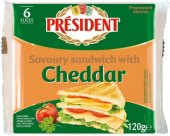 Sýr tavený Cheddar Président