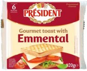 Sýr tavený Ementál Président
