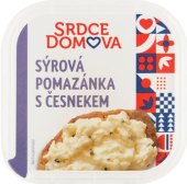 Sýrová pomazánka s česnekem Srdce Domova