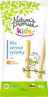 Sýrové bio tyčinky Kids Nature's Promise