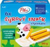 Sýrový snack s tyčinkami Pilos