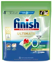 Tablety do myčky Ultimate 0%  All in 1 Finish