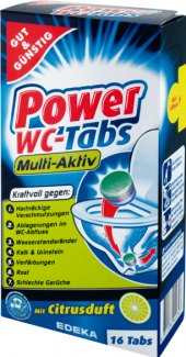 Tablety do WC Power Gut&Günstig  Edeka