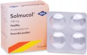 Tablety k léčbě dýchacích cest Solmucol